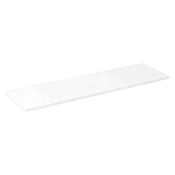 Sapho LATUS X deska Rockstone 80x23,5cm, bílá mat