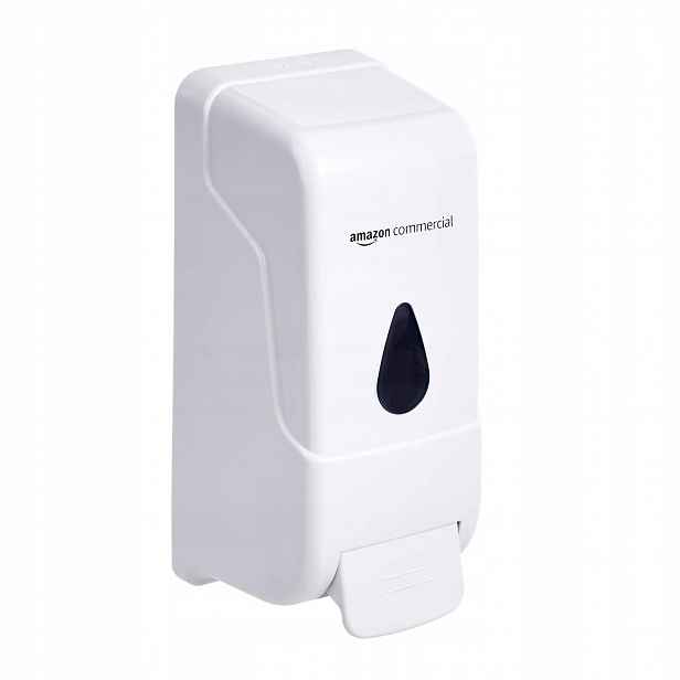 Dávkovač pěnového mýdla AmazonCommercial, 3 kusy, bílý, 1000 ml, 379WH-3