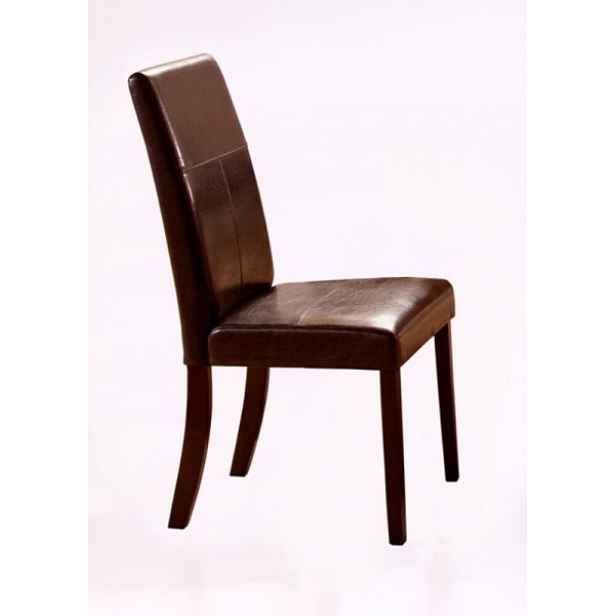 Jídelní židle KERRY BIS, wenge/tmavě hnědá - 45 x 46 x 95 cm