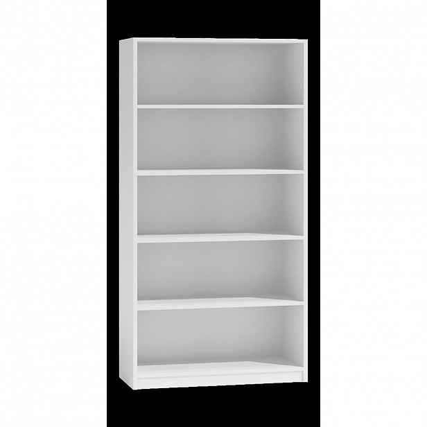 RAUMHIRSCH FURNITURE KNIHOVNA Bílá 80/182/30