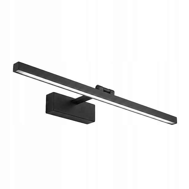 Led Nastavitelné Koupelnové Nástěnné Svítidlo APP1868-1W 80 CM, Černá, Moderní Barva
