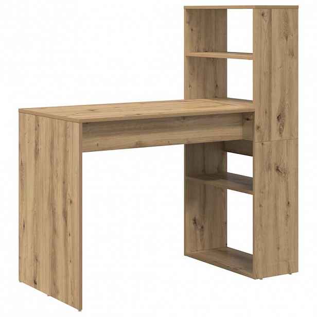 vidaXL Stůl Artisanový dub Kompozitní dřevo 113 x 54 x 120 cm