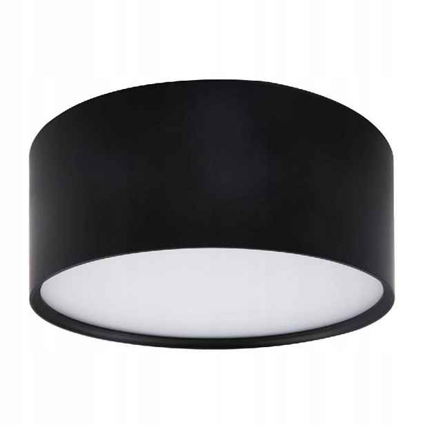 Light Prestige Led stropní svítidlo 6W černé kulaté Ø9 cm Kendal