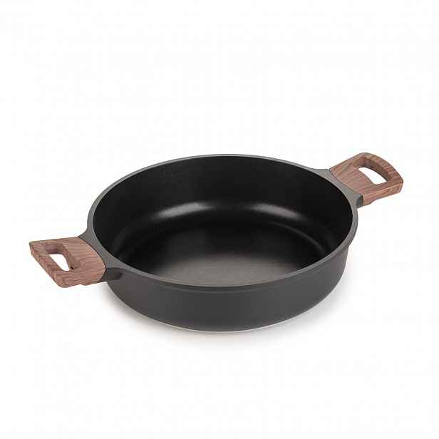 Nízký kastrol Rosmarino Black Line II – 28 cm