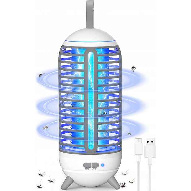 Uv lampa proti komárům, mouchám, vosám Na Kempování do stanu reg9