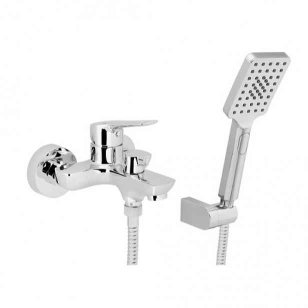 Vanová baterie Novaservis Metalia 54 se sprchovým setem 100 mm chrom 54025,0