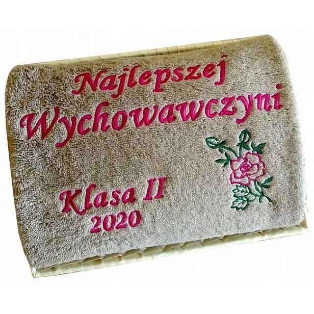 Dárek na Ukončení Roku Školy pro Vychovatelku, učitelku, Ručník