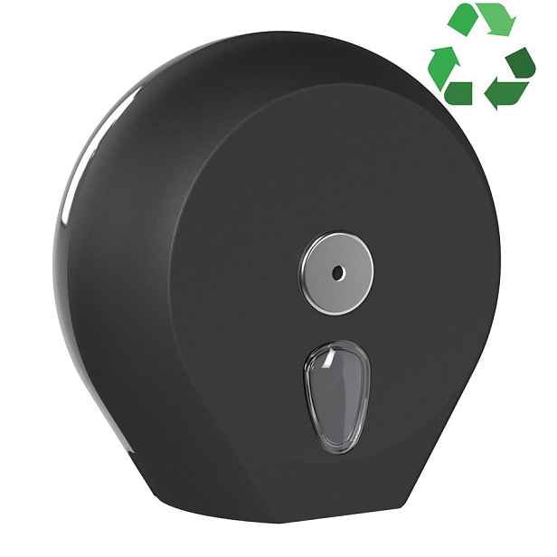 MARPLAST ECOLORED zásobník na toaletní papír max. O 23cm, ABS, Soft Touch, černá mat