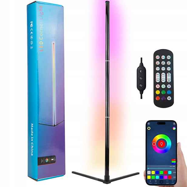 Stolní lampa Rgb barevná Usb zábavná aplikace hudební režim 155 cm