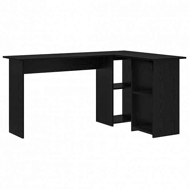 vidaXL Stůl Černý dub 142 x 102 x 73 cm Kompozitní dřevo