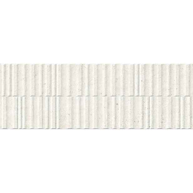 Obklad Peronda Manhattan bone wavy 33x100 cm mat MANHABOWD