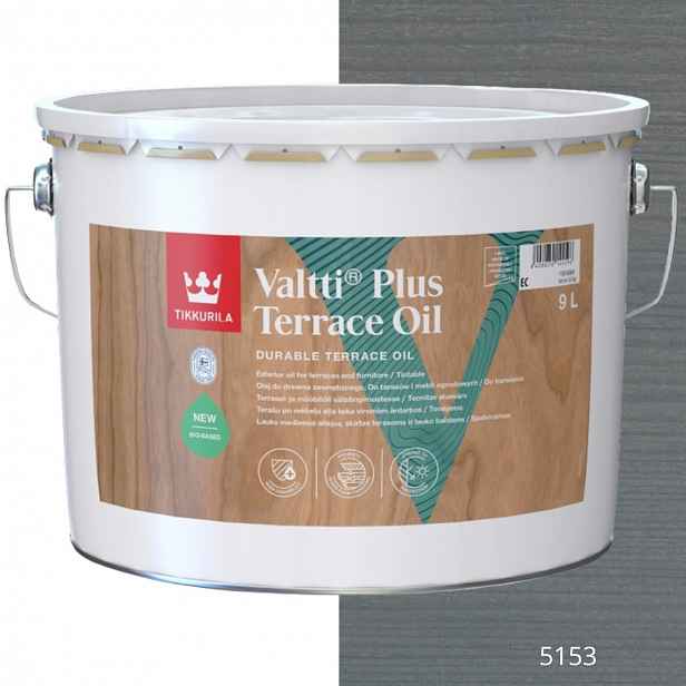 Tikkurila Olej Na Dřevo Valtti Plus Terrace Oil 9 L Barva 5153