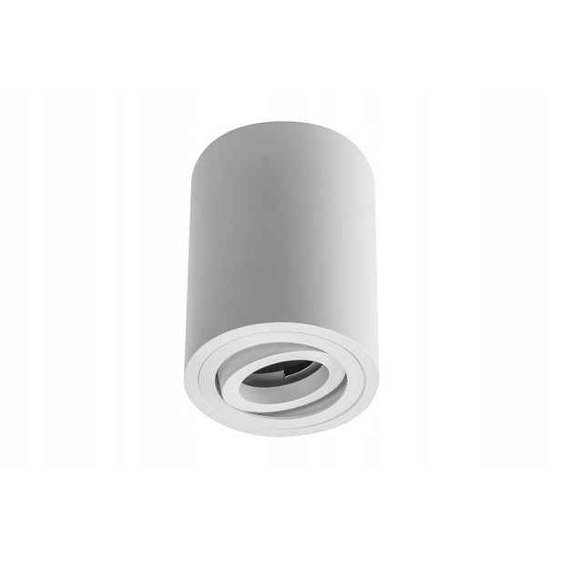 Stropní svítidlo Sensa, alum, 85x115, IP20, max 50 W, kulaté, bílé