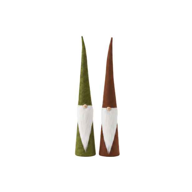 Vánoční skřítek FUZZY GNOME 55 cm - více variant