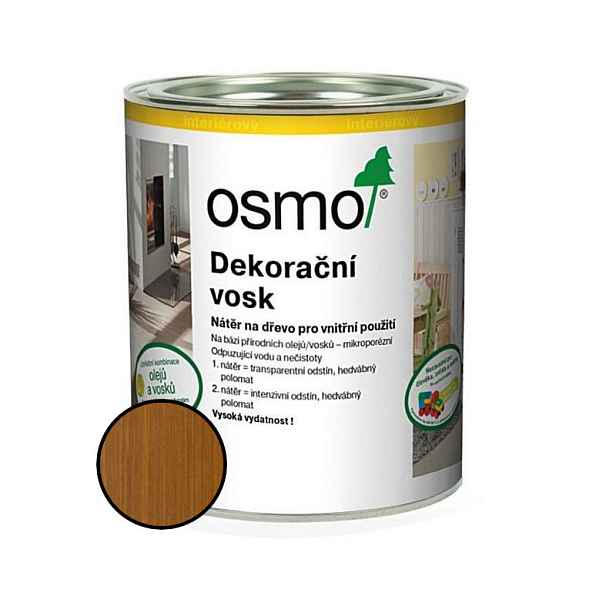 Vosk dekorační Osmo 3143 koňak 0,375 l