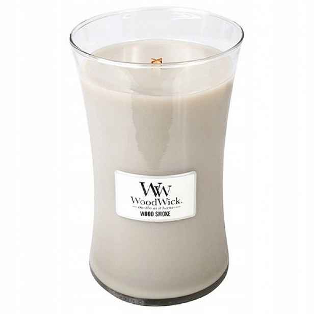 WoodWick velká svíčka Wood Smoke 609.5 g