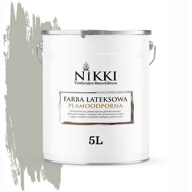 Barva Odolná Vůči Skvrnám, Barva Khaki H1747 5L, Hluboká Matná Na Stěny