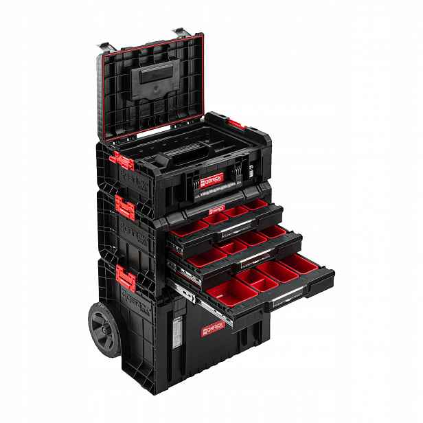 Nástrojový box na kolečkách Qbrick Cart Drawer 3 Expert Technician