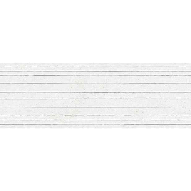 Obklad Peronda Manhattan white lines 33x100 cm mat MANHAWHLD