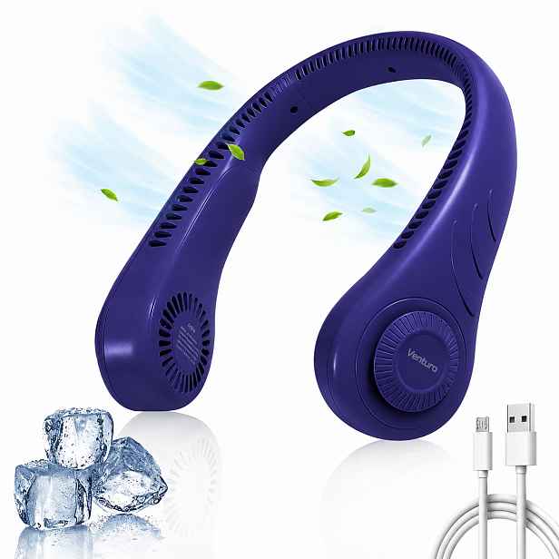 Ventilátor na krk Větrník Bezdrátová klimatizace Ventura 2200 mAh 10 h