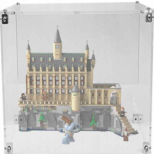 Vitrína Drewlandia pro stavebnici Lego 76435 Bradavický hrad: Velká síň