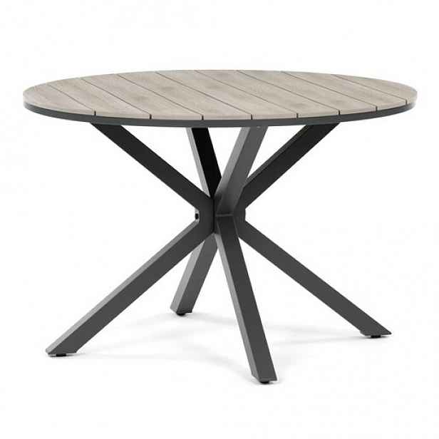 Zahradní stůl Autronic 110x110 cm šedá Hliník AZT-S1430 GREY