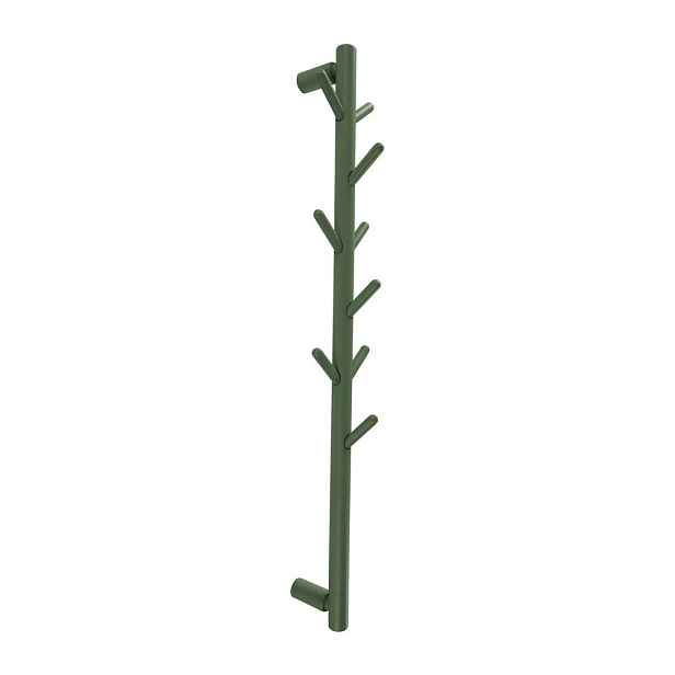 Zelený nástěnný věšák z borovicového dřeva 21 cm Eddison – Jotex