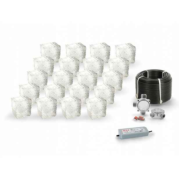 20x Led nájezdové svítidlo 12V IP68 Bz Naturo