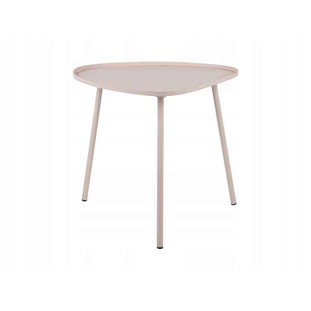 Kovový konferenční stolek Boaz, výška 43 cm, šedý