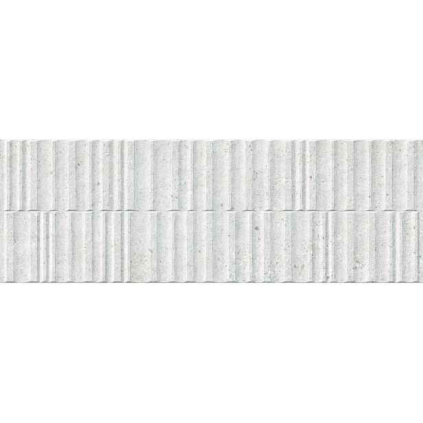 Obklad Peronda Manhattan silver wavy 33x100 cm mat MANHASIWD