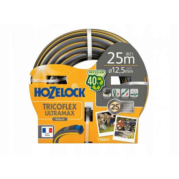 Zahradní hadice Hozelock Tricoflex Ultramax, průměr 12, 5 mm (1/2") 25 m