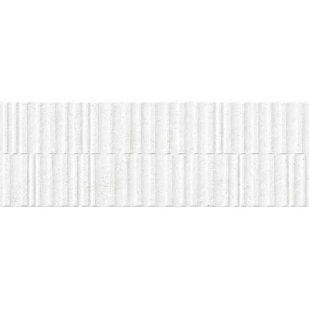 Obklad Peronda Manhattan white wavy 33x100 cm mat MANHAWHWD