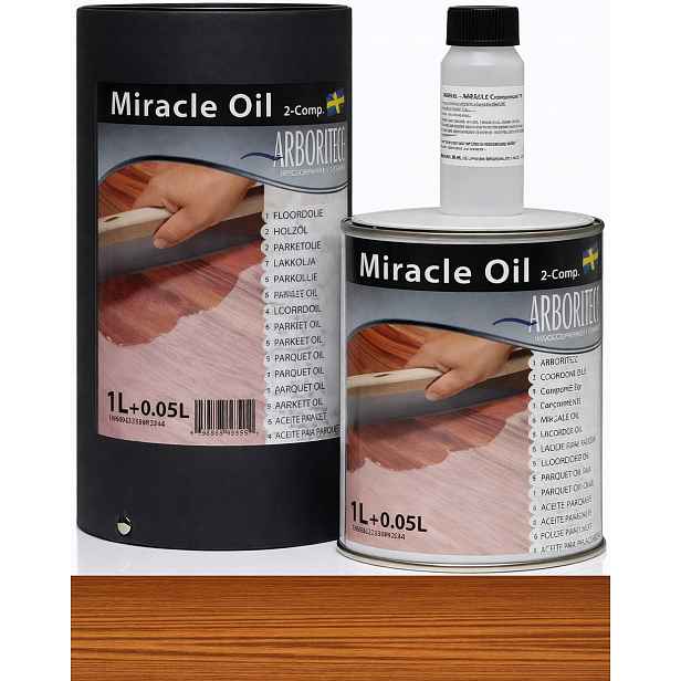 Arboritec Miracle Oil Red Brown Červený bronz 1,05L olej na parkety 2K