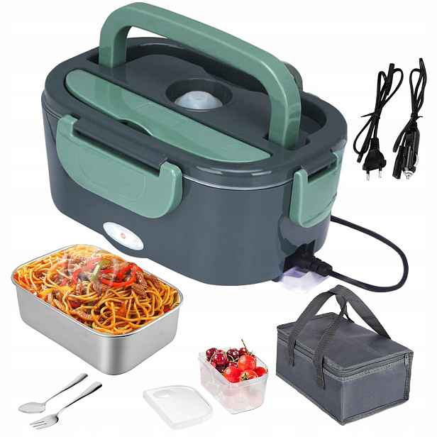 Elektrický Obědový Box Z Nerezové Oceli 12V/24V/220V 1.5L 60W