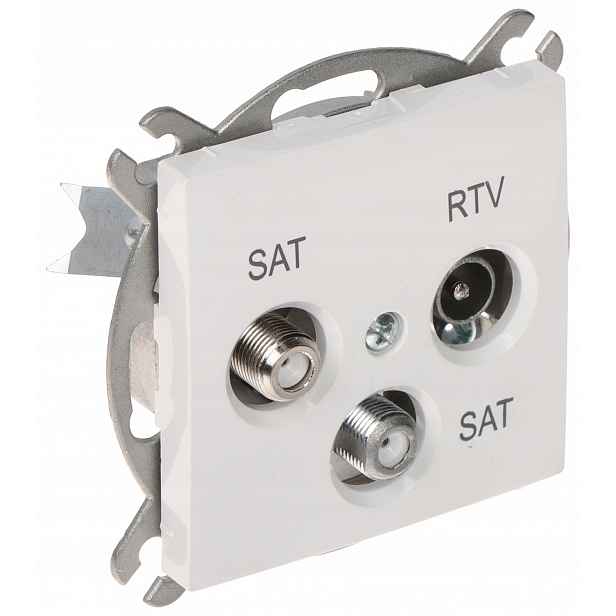 Koncová Zásuvka SANTRA/4160-10/EPN R-tv 2xSAT Elektro-Plast