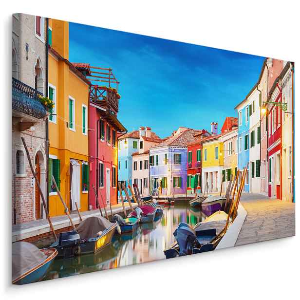 Plátno Barevné Benátky Varianta: 30x20