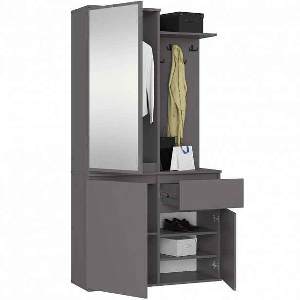 RAUMHIRSCH FURNITURE ŠATNÍK Grafit 95/183/35