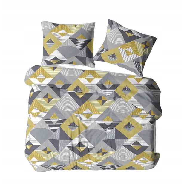 Sada Povlečení Bavlna 100% 220X200 Výrobce geometrické vzory geo
