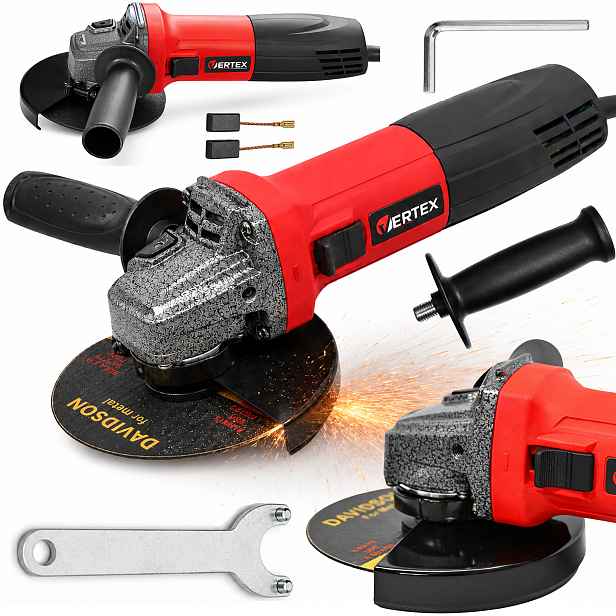 Úhlová bruska 125 mm Diax 810 W Regulace Otáček Bruska 1100 ot/min