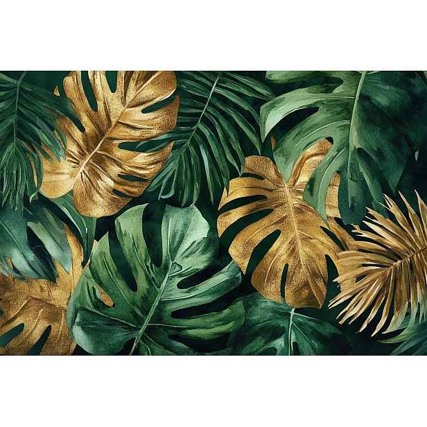 Fototapeta Flizelina Listy Monstera Filodendron Palma Boho 416x290 130g