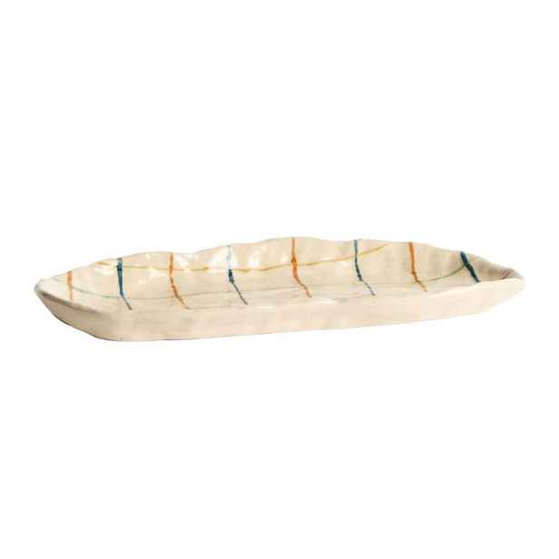 Keramický tác 13x32 cm Belor – Kave Home