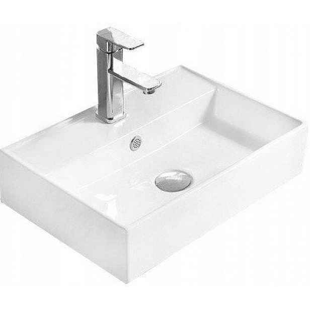 MEXEN - Blanca umyvadlo na desku 56x38cm bílá 21105600