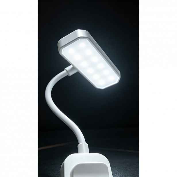 TEMU Mini přenosná LED stolní lampa dobíjecí, šetrná k očím, studijní lampa