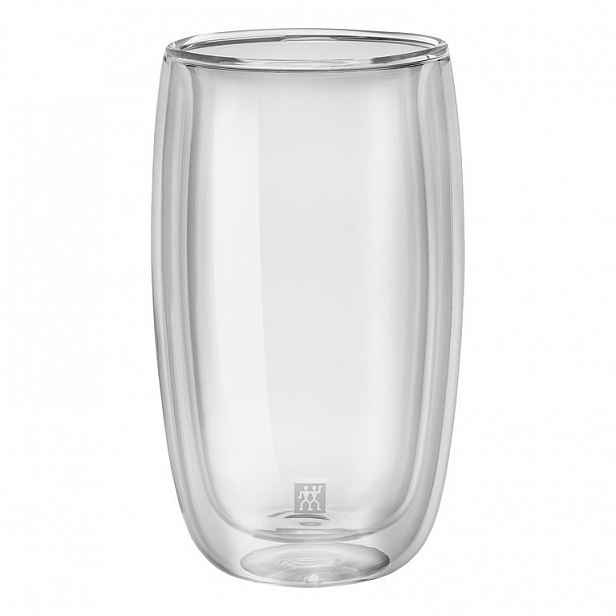 Zwilling Sorrento dvoustěnná sklenice na latte macchiato, 350 ml, 2 ks
