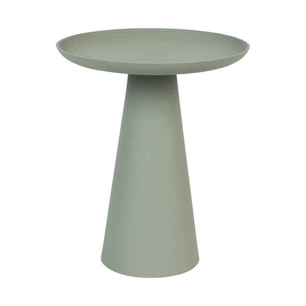 Kovový kulatý odkládací stolek ø 34,5 cm Ringar – White Label