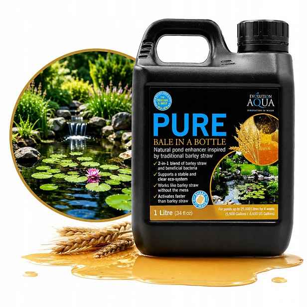 Čistá Voda V Jezírku Bez Řas Evolution Aqua Pure Bale In A Bottle 1000 ML