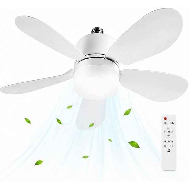 Stropní Ventilátor Led Osvětlení 46 CM Stropní Svítidlo Ocetea E26/E27