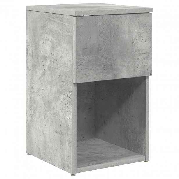 vidaXL Zásuvka pod postel Betonově šedá 29 x 31,5 x 49 cm