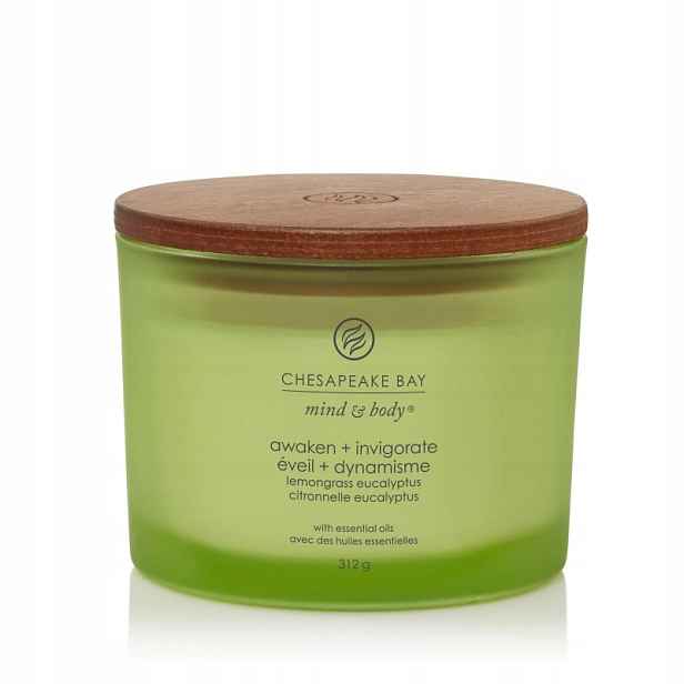 Chesapeake Bay Awaken & Invigorate (lemongrass Eucalyptus) svíčka 312g