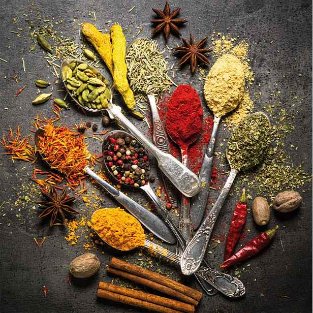 Obraz na plátně Pestrobarevné koření, 35x35 cm